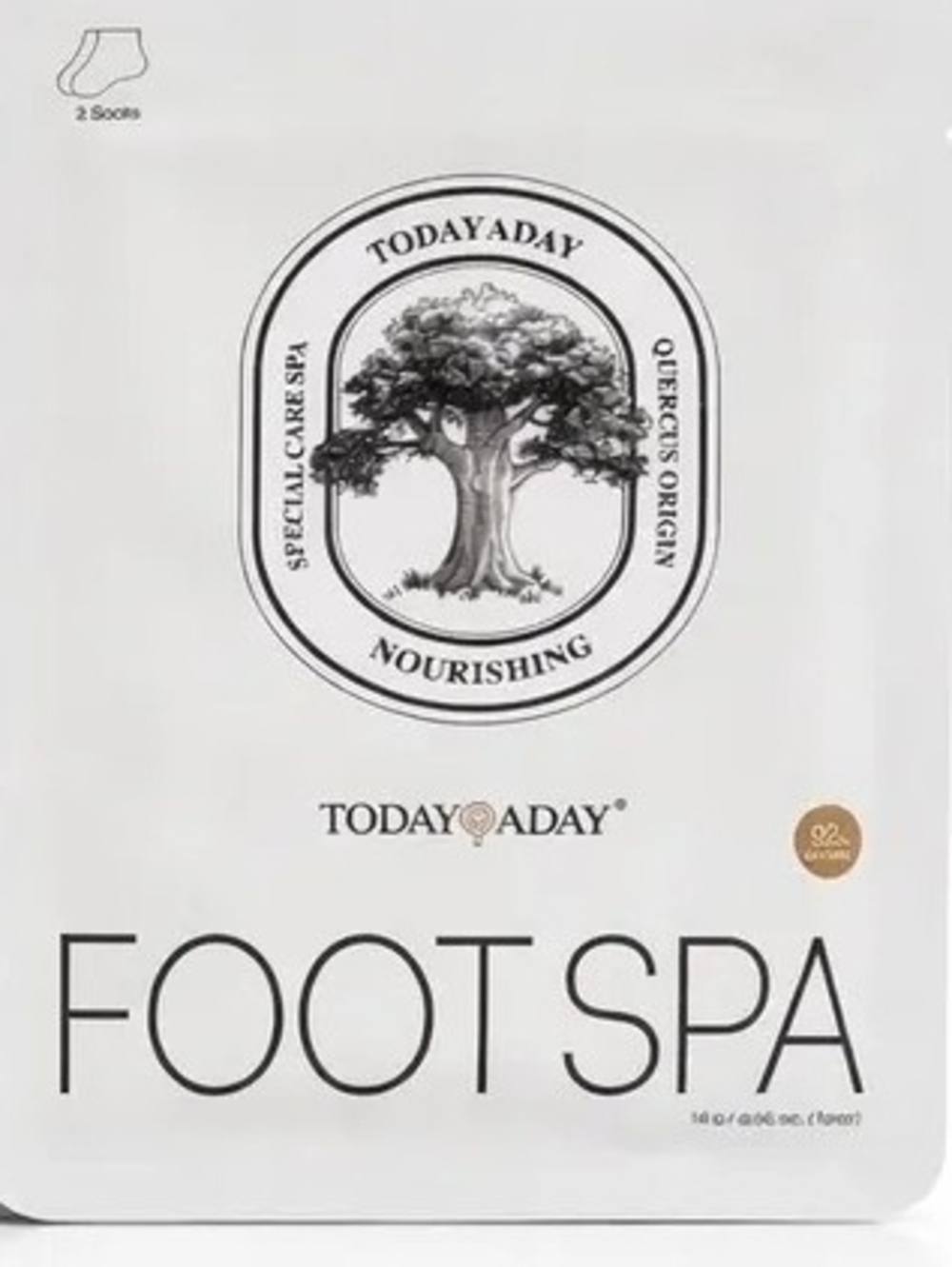 1 pk w/2 foot mask inside. Foot Spa Mask – Cream Foot Treatment - Picture 2 of 2